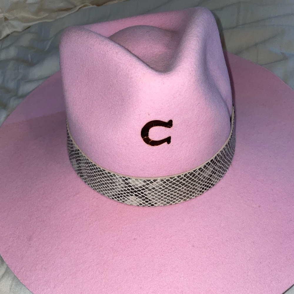 Charlie 1 Horse Pink hat sidewinder